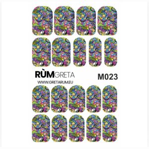 NAGŲ PLĖVELĖS NAIL WRAP M023