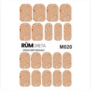NAGŲ PLĖVELĖS NAIL WRAP M020