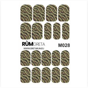 NAGŲ PLĖVELĖS NAIL WRAP M028