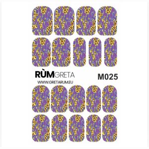 NAGŲ PLĖVELĖS NAIL WRAP M025