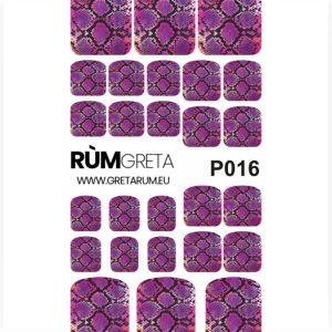 NAGŲ PLĖVELĖS NAIL WRAP P016