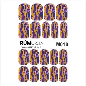 NAGŲ PLĖVELĖS NAIL WRAP M018