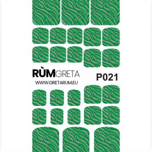 NAGŲ PLĖVELĖS NAIL WRAP P021