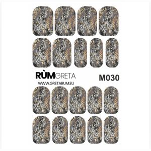 NAGŲ PLĖVELĖS NAIL WRAP M030