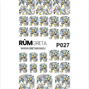 NAGŲ PLĖVELĖS NAIL WRAP P027