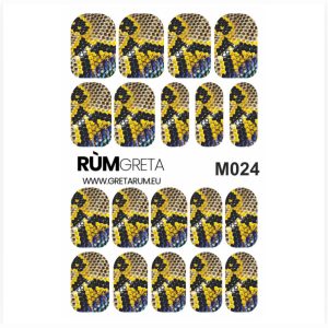 NAGŲ PLĖVELĖS NAIL WRAP M024