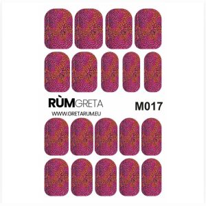 NAGŲ PLĖVELĖS NAIL WRAP M017