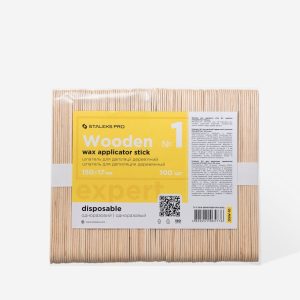 Staleks Expert medinės mentelės, 150×17 mm, 100 vnt.