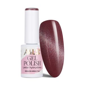 AlleLac gelinis lakas Cat Eye CAT6 Burgundy, 6 g