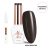 MollyNails gelinis lakas The Trend Edit Nr. 300 Dark Chocolate + spalvų paletė dovanų, 8 g